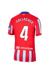 Atletico Madrid Conor Gallagher #4 Jalkapallovaatteet Kotipaita 2024-25 Lyhythihainen